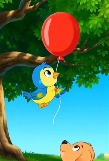 The Dog Who Followed a Balloon 🎈🐶 | 3D Cartoon Short #cartoon #3danimation