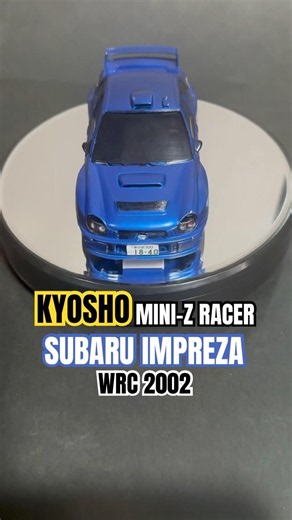 【KYOSHO】MINI-Z RACER SUBARU IMPREZAWRC2002【京商】ミニッツ レーサースバル インプレッサ WRC2002#京商ミニッツ #subaru #スバル#インプレッサ