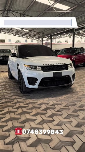 💯💯The 2017 Range Rover Sport SVR is a high-performance luxury SUV developed by Land Rover’s Special Vehicle Operations (SVO) division. It offers a blend of off-road capability, premium comfort, and exhilarating speed. CALL ☎️☎️ 0748399843 DEPOSIT 💴6,500,000 ASKING PRICE 💵 12,900,000 Key Specifications & Features: Performance: \t•\tEngine: 5.0L Supercharged V8 \t•\tPower Output: 550 hp @ 6,000-6,500 rpm \t•\tTorque: 502 lb-ft @ 2,500-5,500 rpm \t•\tTransmission: 8-speed automatic (ZF 8HP70) \