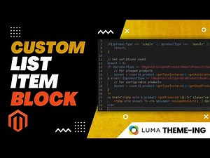 Customise the Luma Theme Category List in Magento 2