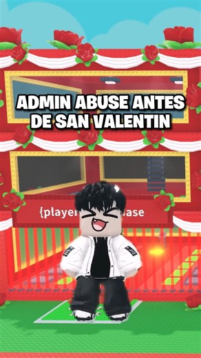 Admin Abuse before Valentine's Day 🌹#shorts