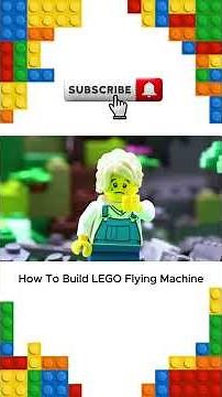 How To Build LEGO Flying Machine #shorts #lego #flyingmachines #diy #lego #moc