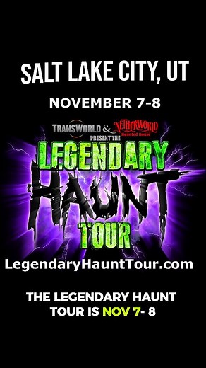 3.5K views · 63 reactions | Halloween isn’t over yet  The Legendary Haunt Tour hits Salt Lake City this Friday & Saturday, November 7–8 — with full show nights at Castle of Chaos, Nightmare on 13th, the Haunted Forest, and Fear Factory. Bus tickets are sold out, but self-driving passes are still open. One more weekend. One more scream. ️ #halloween #saltlakecity | Haunted Attraction Network | Facebook