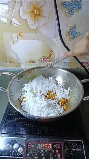 sabudana khichdi short #ytshorts #funny #food #upvas food