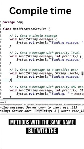 Overloading vs. Overriding: Don't Mess This Up #javaprogramming #computerscience #coding