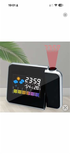 Reloj Despertador Digital con Proyector y Clima. Un reloj digital pensado para tu rutina diaria. Proyecta la hora en la pared o el techo y muestra información clara sobre el clima, la temperatura y la humedad. Ideal para el dormitorio, la oficina o espacios modernos, combina diseño funcional con una experiencia visual cómoda, tanto de día como de noche. #hogarinteligente #despertadordigital #rutinadiaria #smartliving #tecnologiapractica
