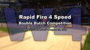 W4-News - Rapid Fire 4 Speed Double Dutch Competition - 8/25/2024-ORG JADHA FOUNDATION and CT Double Dutch presents Rapid Fire 4 Speed Double Dutch Competition and Health Fair, held at the Dunkin' Donuts Park in Hartford. | AccessTV.org