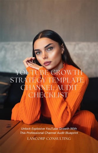 Youtube Channel Audit Checklist |template |growth Strategy | Planner (PDF) - Etsy