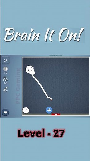 Brain it on level 27 | three stars