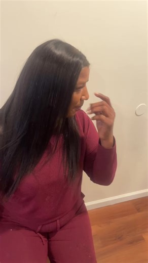 Install me lashes me my aunt said can you do something with this wig? 👀 let me see @Designs by Sylvia Robinson