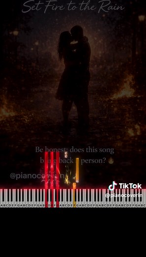 Learn to Play Set Fire To The Rain on Piano