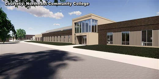 Northeast Community College replacing oldest building on campus