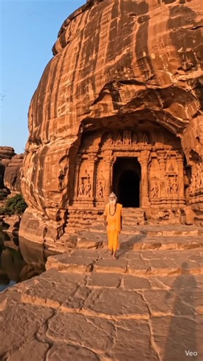 Inside Badami Cave Temples | Ancient Chalukya Architecture of Karnataka