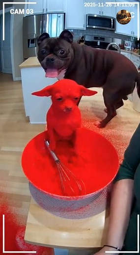 800K views · 34K reactions |  hahaha “© Oy One – AI Original” “Oy One – Do Not Copy” “Oy One – All Rights Reserved” #chihuahua #rottweiler #USAanimals #usreels #animallover #brunoandprincess #funnypets #OpticalIllusionRug #PetComedy #viralpets #PetReactions #princessthechihuahua #PetFamily | Oy one | Facebook