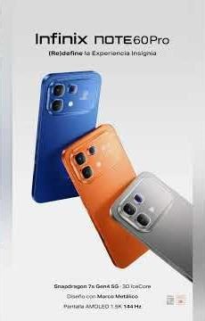 ¿Buscas un teléfono que lo tenga todo y más? ¡Presentamos el nuevo Infinix Note 60 Pro! #fypp #viral