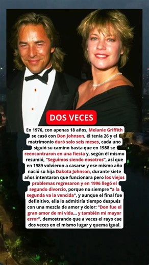 Se casaron dos veces… y se rompieron dos veces