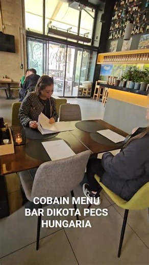 makan siang menu bar dikota #pecs #hungary #pontianakkuliner