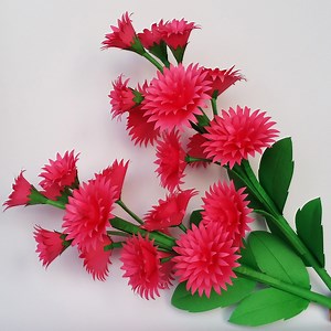 272K views · 11K reactions | Beautiful Paper Flower Making Tutorial for DIY Home Decor Ideas. You can use the paper flower for decorating any events such as room decoration, home decoration. | DIY Crafts & Art | Facebook