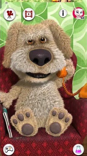 amazing talking Ben answer the phone #satisfying #trending #viral