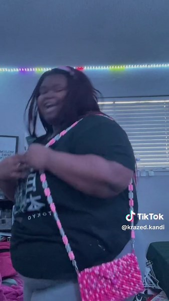 KANDI PURSE 2.0??? #kandikid #kandibracelet #kandibracelets #jewelry #handmade #rave #plur #ponybeads #beads #beadedart #art #blackowned #smallbusiness #kids #chaos #random #scenekid #kandicore #kidcore #scenecore #sceneemo #emo #aesthetic #blackgirl #blackbusiness #rainbow #handmadejewelry#goofy #novelty #noveltyjewelry #kandipurse #pursecollection #pursetok #handmadejewelry #handmadegifts #crossbodybag #crossbodypurse