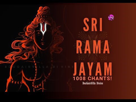 Sri Rama Jayam !!! - 1008 Times Hare Rama Hare Rama Rama Rama Hare Hare!!! - DIVINE CHANNEL!