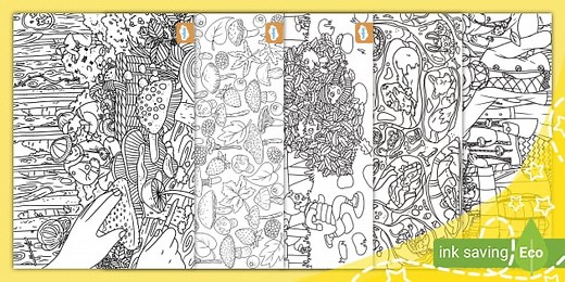 Autumn Mindfulness Colouring Pages