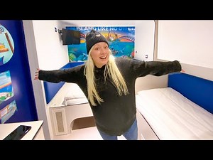 We Stayed in Shipping Containers at Thorpe Shark Cabins / Theme Park Hotel & Room Tour, Food & Rides
