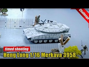 I Attempt a 3-Minute Obstacle Course Target Run! | with Merkava MK IV RC Tank 🎯