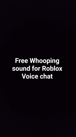 Whooping sound for trolling