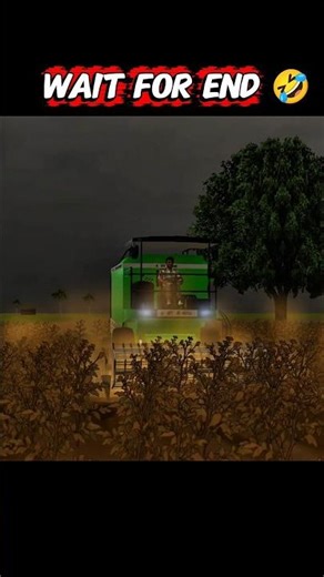WAIT FOR END 🤪 Indian vehicles simulator 3D #indiantractor3d​ #shortsfeed​