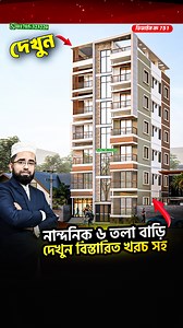 Call For Design 01705 323220, HHD751, Modern Building Design concept, 6 Storeid Building, 2025 | Hossain House Design