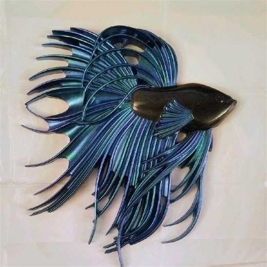 Resin Betta Fish Decoration - Etsy
