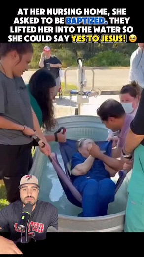 2.5K views · 294 reactions | Baptism in a nursing home! #baptism #Jesus #faith | Zach Hinojos | Facebook