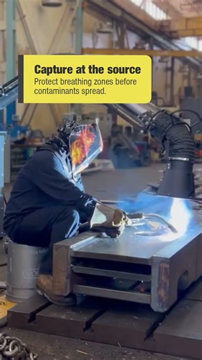 From source to solution: welding fume control