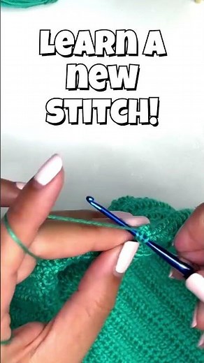 Learn this stitch that will instantly make your crochet projects look prettier!