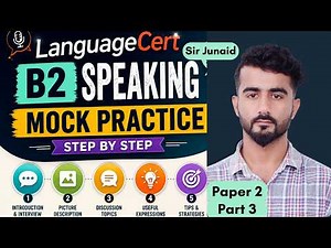 🏆 LanguageCert B2 Communicator Speaking Test Part 3 | Complete Exam Preparation 📖