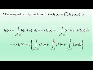 PTSP#Problem 2 on Marginal PDF#JNTUA_R15_November-2016#Determination of constant value