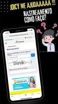 Como acompanhar meu código de rastreamento no site dos correios?