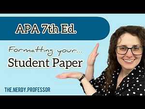 A quick guide for the perfect APA title, main body and reference page