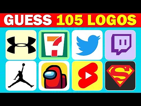 Guess The Logo in 3 Seconds | 105 Famous Logos Everyone Should Know!