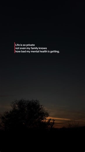 The Private Struggle with Mental Health