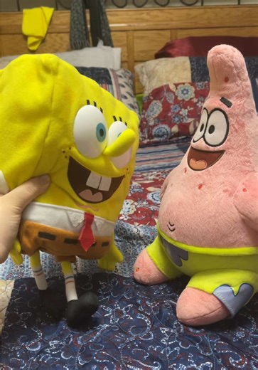 Alexandra: I Recreated Scene Clip From Very First SpongeBob 2004 Movie The SpongeBob SquarePants Movie Plush Remake #spongebob #patrickstar #thespongebobsquarepantsmovie #2004movie