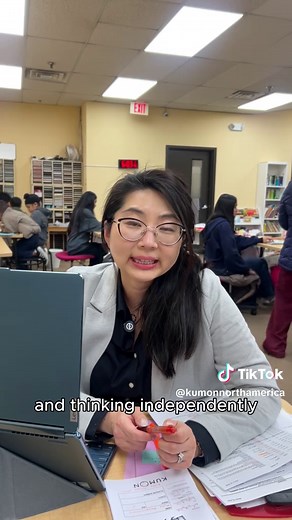Today we’re showcasing our instructor Miss Jan from Kumon of Edison, who’s walking us through what really happens inside a Kumon center. Before students arrive, everything is prepared. Each child has their own worksheets, level, and plan, creating an individualized learning experience for every student. When students walk in, there’s no chaos. They know exactly what to do. That structure is part of the Kumon Method. From day one, students are taught to take ownership of their learning. At Kumon,