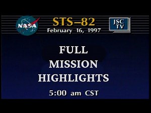 Discovery STS-82 Full Mission Highlights Hubble Servicing Mission 2 Resource Tape