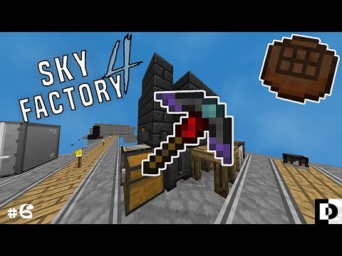 BEST TINKERS PICKAXE FOR STARTERS!! | Skyfactory 4 Playthrough | Episode 6 w/ HelloThisIsASH