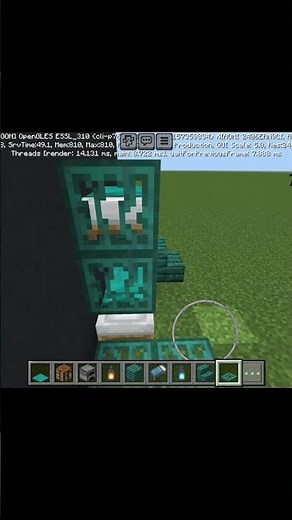 Minecraft Bunk Bed Design 🛏️ | Minecraft Tutorial | #minecraft #beddesign #tutorial #shorts #viral