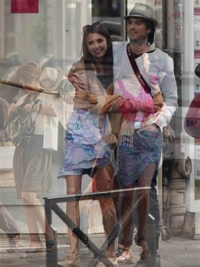Nina Dobrev & Ian Somerhalder: Love in Paris