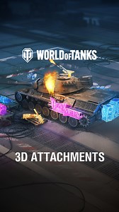 14K views · 184 reactions | Reaching another dimension! Introducing 3D Attachments — a brand-new way to make your favorite tanks stand out like never before! You can add 3D Attachments in special slots on a growing list of tanks and mix it with 2D styles and other customizations for endless possibilities! Get it for the first time during Holiday Ops 2025!  Ready to make your tank truly yours? ➡️ https://tanks.ly/3CBSFma | World of Tanks | Facebook
