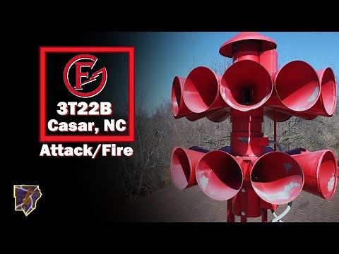 Federal Sign & Signal 3T22B - Full Attack/Fire - Casar, NC