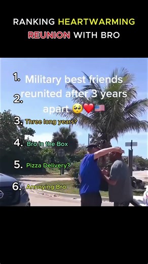 🥹Ranking the most heartwarming reunion moment with best buddy.🥹